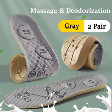 Load image into Gallery viewer, Insole Deodorant Healthy s for s Massage Acupoints Arch Support Plantar Fasciitis Template Men Women Sole Pads shoe pads
