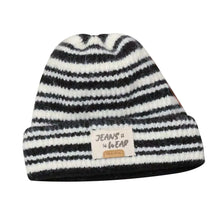 Load image into Gallery viewer, Fashion Warm Winter Hat Ear Protection Striped Knitted Cap Korean Style Elastic Beanie Hats Women