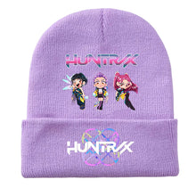 Load image into Gallery viewer, KPop Demon Hunters Winter Cold Hat Knitted Hat Cartoon Anime Warm Fashion Accessories Children's Birthday Christmas Cute Gift