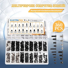 Load image into Gallery viewer, 300/360Pcs M2 M2.5 M3 KM Screw Flat Head Phillips Screws Laptop Notebook Screws Set Kit For Computer Notebook Small Screw Kit