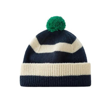Load image into Gallery viewer, Trendy Autumn Winter Knitted Hat Advanced Stripes Korean Style Ear Protection Hat Versatile Woolen Hat Couple Hat Christmas Gift
