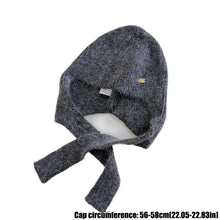 Load image into Gallery viewer, Fashion Woolen Crochet Keep Warm Knitted Hat Solid Color Windproof Beanies Cap Soft Coldproof Pullover Cap For Women Girls