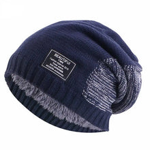 Load image into Gallery viewer, Winter Keepwarm Unisex Dual Color Knitted Velvet Inner Lining Skullcap