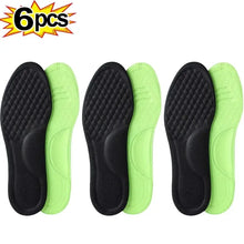 Load image into Gallery viewer, Insole 2/10pcs Soft Memory Foam Orthopedic s Deodorizing s Sports Absorbs Sweat Soft Antibacterial Accessories shoe pads