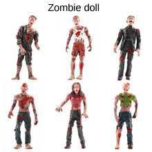 Load image into Gallery viewer, Military Soldier Model Movable Joint Elite Anti-Terrorism Special Forces 10cm Puppet Soldier Pirate Zombie