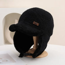 Load image into Gallery viewer, Casual Windproof Winter Hat Velvet Lining Warm Earflaps Hat Thickened Russian Hat For Women