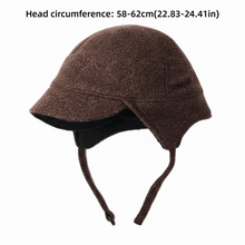 Load image into Gallery viewer, Multicolor Flight Hat Keep Warm Big Head Circumference Ear Protection Hat Cold Proof Thickened Fleece Cap Autumn Winter