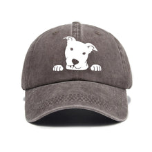 Load image into Gallery viewer, Cute dog print adjustable baseball cap for men and women, daily casual wear, outdoor travel, sun shading duckbill cap