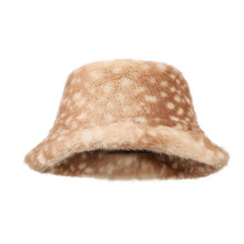 Load image into Gallery viewer, New Reindeer Pattern Hat Fur Thicken Winter Cap Ear Protection Windproof Earmuffs Hat Winter