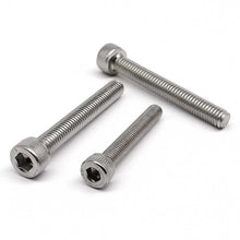 Load image into Gallery viewer, 5/10pc M3 M4 M5 M6 M8 304 A2 Stainless Steel DIN912 Allen Hexagon Hex Socket Head Cap Bolt Screw Over Ultra Long 100mm