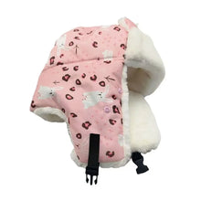 Load image into Gallery viewer, Fashion Keep Warm Bomber Hat Thick Waterproof Earflap Mask Windproof Children Hat Boy Girl