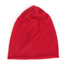 Load image into Gallery viewer, 1pc color double-layer brimless casual skull hats for men and women,outdoor leisure pullover knitted hats for autumn and winter