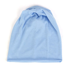 Load image into Gallery viewer, 1pc color double-layer brimless casual skull hats for men and women,outdoor leisure pullover knitted hats for autumn and winter