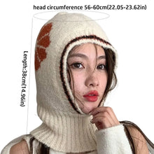 Load image into Gallery viewer, Cold proof Knitted Balaclavas Ear Protection Windproof Headgear Masked Cap Neck Warmer Beanie Hat Warm Neck Protection