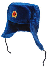 Load image into Gallery viewer, Winter Russia Ushanka Bomber Hats Pilot Trapper Trooper Hat Winter Faux Rabbit Fur Earflap Men And Women Snow Caps
