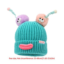 Load image into Gallery viewer, New Funny Knitted Hat Windproof Coldproof Ear Protection Cap Pullover Hat Autumn and Winter
