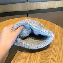 Load image into Gallery viewer, Women Men Autumn Winter Warm Knitted Hat Cute Ear Protection Casual Outdoor Riding Windproof Coldproof Bonnet Caps