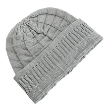 Load image into Gallery viewer, Long Size Winter Hat Casual Street Autumn Daily Beanies For Men & Women Solid Bonnet Cap