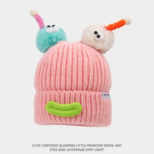Load image into Gallery viewer, New Funny Knitted Hat Windproof Coldproof Ear Protection Cap Pullover Hat Autumn and Winter