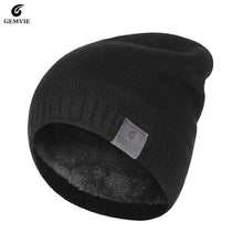 Load image into Gallery viewer, GEMVIE Winter Warm Beanie Hats for Women Men Solid Color Bonnet Ladies Plush Beanies Cap