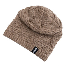 Load image into Gallery viewer, Unisex Fashion Beanie Hat Plush Fur Lined Hats For Men Women Keep Warm Knitted Hat Fashion Solid Ski Sports Winter Cap