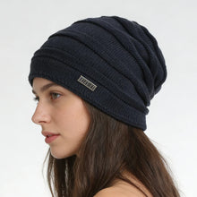 Load image into Gallery viewer, New Fashion Women Winter Warm Thick Beanies For Men Outdoor Sport Hats Casual Striped Bonnet Male Knit Hats Gorras