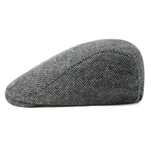 Load image into Gallery viewer, Men's Herringbone Flat Ivy Newsboy Hat Wool Blend Gatsby Cabbie Cap Winter Outdoor Hunting Cap