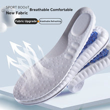 Load image into Gallery viewer, 1 Pair New Soft Full Palm Popcorn Air Cushion Sports Insoles High Elasticity Comfortable Shock Absorption Running Accessories
