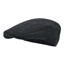 Load image into Gallery viewer, Men's Herringbone Flat Ivy Newsboy Hat Wool Blend Gatsby Cabbie Cap