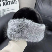 Load image into Gallery viewer, New Warm Fluffy Fur Bucket Hat Thicken Fisherman Hat Soft Ear Protection Panama Cap Winter