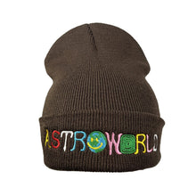 Load image into Gallery viewer, 1pcs Beanie Astroworld Embroidery Knitted Hat Ski Warm Winter Unisex Hip Hop Hats Black White Red