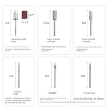 Load image into Gallery viewer, Electric Nail Polish Remover Portable Nail Nail Piercing Device High Speed Polishing Manicure Usb for Nail Beauty Salon