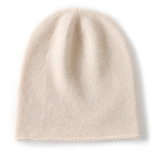 Load image into Gallery viewer, Winter Unisex 35% Cashmere Hats Outdoor Casual Keep Warm Solid Color Cashmere Knitted Beanie Hat Women Men Hedging Caps