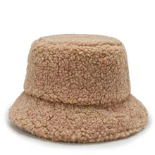 Load image into Gallery viewer, Winter Warm Fleece Bucket Hat for Men Women Cold Resistant Fashion Fisherman Cap Trendy Sunshade