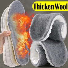 Load image into Gallery viewer, Insole 2pcs Self Heated Thermal s for Feet Winter Warm Wool Thermal Memory Foam for Men Women Sports s Self-heating Pads shoe pads