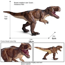 Load image into Gallery viewer, Dinosaur Model Tyrannosaurus Blue Walking Tyrannosaurus Toy Jurassic Simulation Solid Animal Model Ornaments