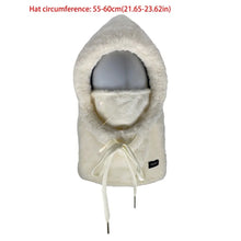 Load image into Gallery viewer, New Warm Integrated Scarf Mask Hat Windproof Coldproof Hooded Hat Polar Fleece Balaclava Autumn and Winter