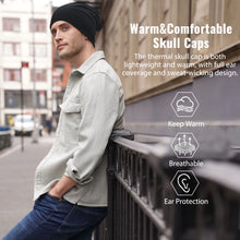 Load image into Gallery viewer, Solid Color Unisex Men Women Slouchy Beanie Hip-Hop Soft Cap Lightweight Running Beanie Adult Dwarf Hat Warm Winter Knitted