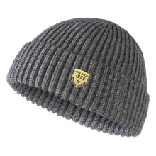 Load image into Gallery viewer, Autumn and winter knitted hat men's warm woolen hat couple pullover landlord hat ins street melon skin hat 1998 logo