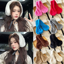 Load image into Gallery viewer, New Women Headbands Winter Adjustable Ear Warmer Solid Color Soft Beanies Cap Lady Headwear