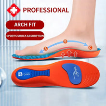 Load image into Gallery viewer, Insole Sport Orthopedic s for Feet Men Women EVA Breathable Shock Absorption s for Running Basketball Sport Care Pads shoe pads