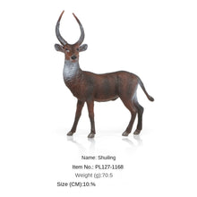 Load image into Gallery viewer, Wild Forest Animal Zoo plastic Models Simulation Antelope Gazelle Argali Model Action Figure Figurines Teaching Kids Toys