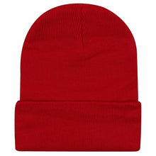 Load image into Gallery viewer, Y2K Versatile Beanie Hat Stretchy Crimping Windproof Rhinestone Knitted Cap Warm Shiny Ski Caps for Men and Women