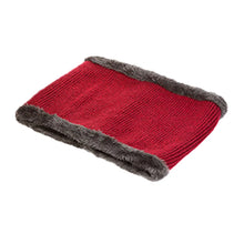 Load image into Gallery viewer, 2/1PC Winter Hats Knit Cap Men And Women Velvet Hat Coral Fleece Scarf Outdoor Riding Hat Warm Plus Velvet Neck Protect Cap