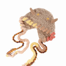 Load image into Gallery viewer, Fashion Cartoon Animal Horn Knitted Hat Thickened Windproof Pullover Hats Ear Protection Beanies Hat For Woman Girls