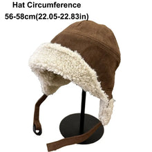 Load image into Gallery viewer, Casual Keep Warm Warm Hat Thickened Ear Protection Fisherman Hats Windproof Panama Hats Winter