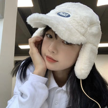 Load image into Gallery viewer, Trendy Versatile Ear Protection Hat Warm Korean Style Flight Cap Coldproof Windproof Lei Feng Cap Winter Season for Women