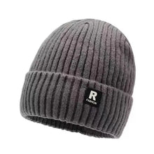 Load image into Gallery viewer, Winter Thick Beanie Hat With Fleece Lined For Men Women Winter Solid Knitted Wool Skull Cap For Outdoor Activities & Daily Use