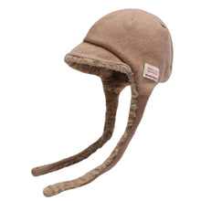 Load image into Gallery viewer, Fashion Thickened Ear Protection Hat Cold Proof Windproof Fleece Cap Thermal Comfortable Warm Hat Outdoor Cycling