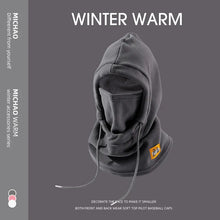 Load image into Gallery viewer, Warm Fleece Balaclava for Men Women Winter Face Mask Neck Warmer Hooded Cap Windproof Thermal Head Cover Beanies Bandana